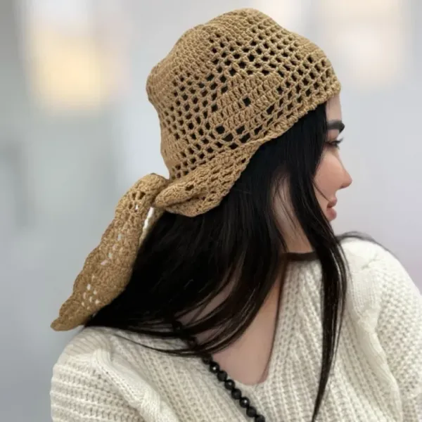 عکس دستمال سر دورگ زنانه