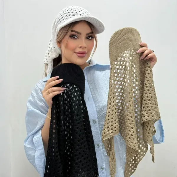  عکس دستمال سر دورگ زنانه