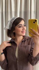  عکس مینی اسکارف توری