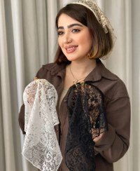  عکس مینی اسکارف توری