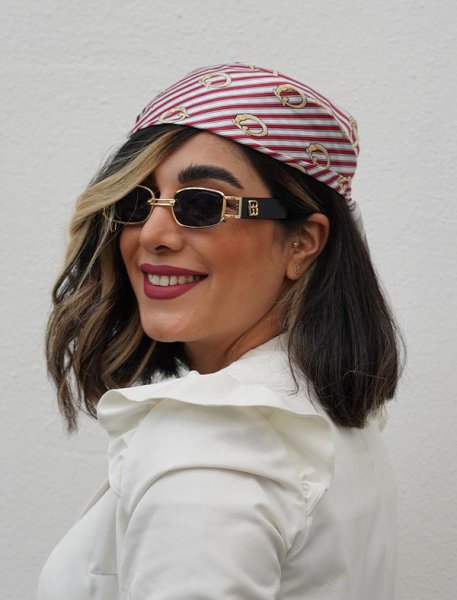 عکس مینی اسکارف ساتن