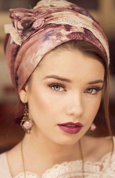عکس دستمال سر دخترانه اسپرت