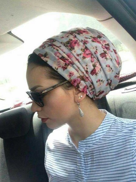عکس دستمال سر دخترانه اسپرت