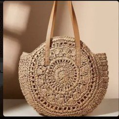  عکس کیف و کلاه حصیری زنانه