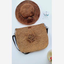  عکس کیف حصیری ساحلی