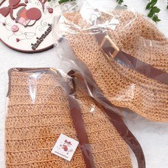  عکس کیف حصیری ساحلی