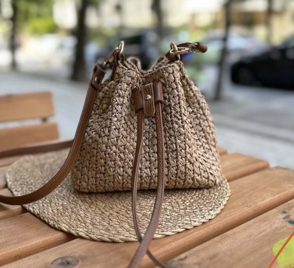  عکس مدل کیف رافیا بزرگ