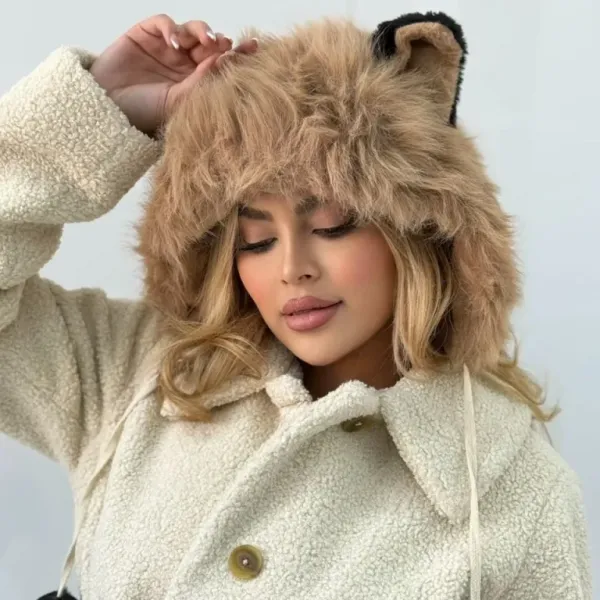  عکس کلاه روسی خلبانی دخترانه