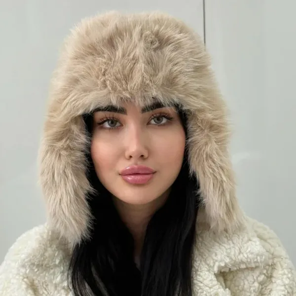  عکس کلاه روسی خلبانی دخترانه