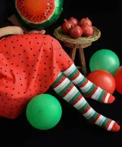  عکس جوراب ساق بلند فانتزی زنانه