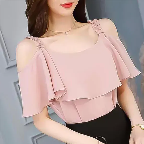 عکس شومیز تابستانی نخی