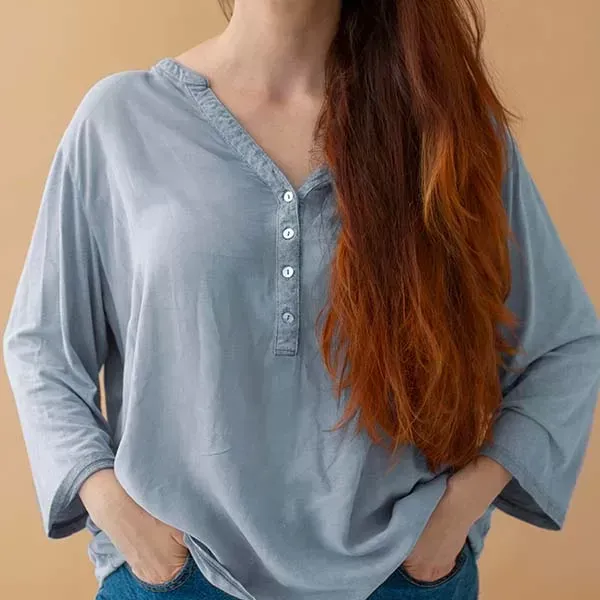 عکس شومیز تابستانی نخی