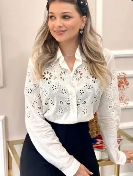 مدل شومیز ساده و شیک جلو بسته