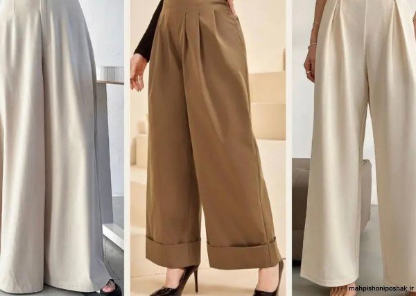 عکس شلوار پارچه ای ترند زنانه