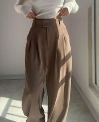  عکس شلوار پارچه ای ریزشی زنانه