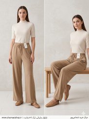  عکس شلوار پارچه ای ریزشی زنانه