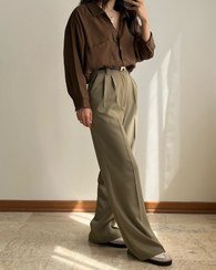  عکس شلوار بگ ریزشی زنانه