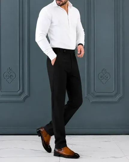  عکس شلوار پارچه ای رسمی مردانه