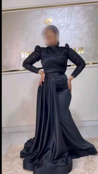  عکس لباس مجلسی ساده و شیک زنانه بلند