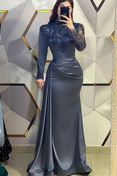 عکس مدل لباس مجلسی پوشیده لاکچری