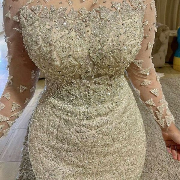 عکس لباس عروس پرنسسی باز