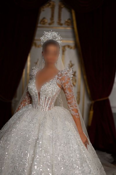 عکس مدل لباس عروس عربی اینستا