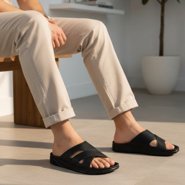  عکس صندل مردانه چرم طبیعی