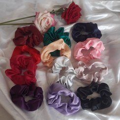  عکس اسکرانچی مو رنگی رنگی جدید