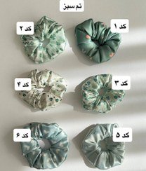  عکس اسکرانچی مو رنگی رنگی جدید