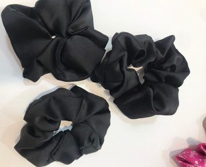  عکس کش مو ساتن طرح دار