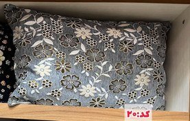  عکس روبالشتی مخمل طرح دار