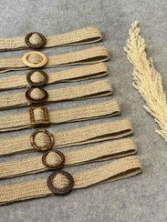 عکس کمربند کنفی طرح دار