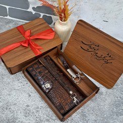  عکس ست کیف پول و کمربند مردانه لاکچری