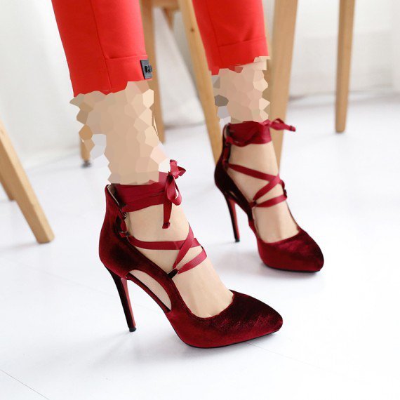  عکس کفش پاشنه بلند مجلسی زنانه