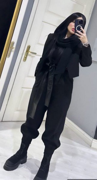 عکس تیپ زنانه سنگین