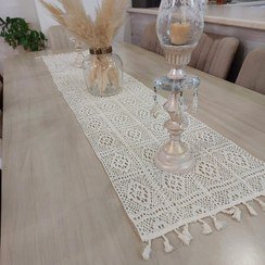  عکس رومیزی قلاب بافی شیک