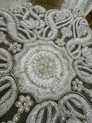  عکس رومیزی قلاب بافی شیک