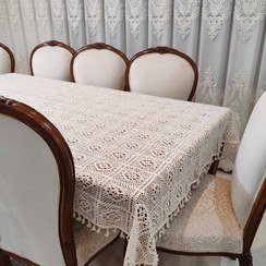  عکس رومیزی قلاب بافی جدید