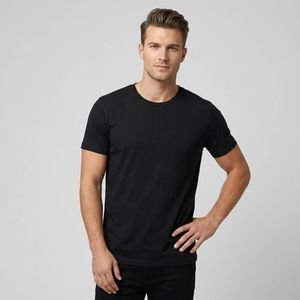  عکس تیشرت مردانه مشکی لاکچری