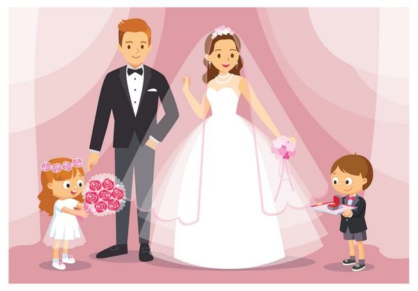  عکس عروس و داماد فانتزی