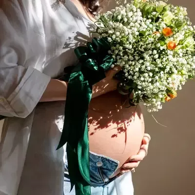 عکس دو نفره در بارداری