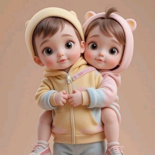  عکس خواهر برادری فانتزی