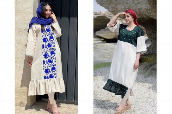 عکس کفتان تابستانی دخترانه