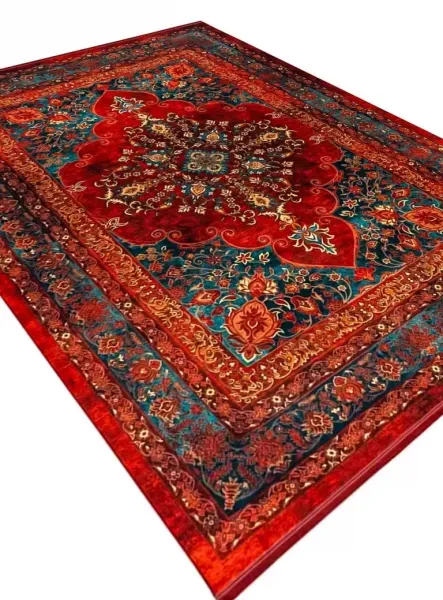  عکس فرش لاکچری جدید قرمز