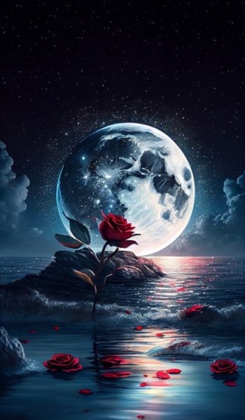  بک گراند پینترستی گل