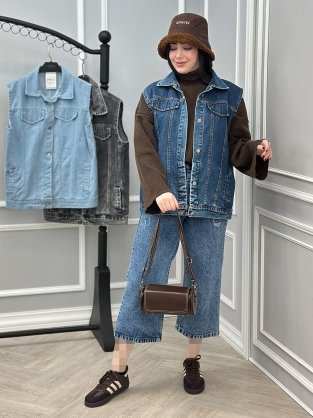  استایل جین تابستانی دخترانه