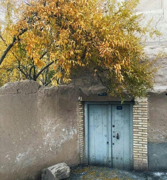  عکس حیاط قدیمی با حوض