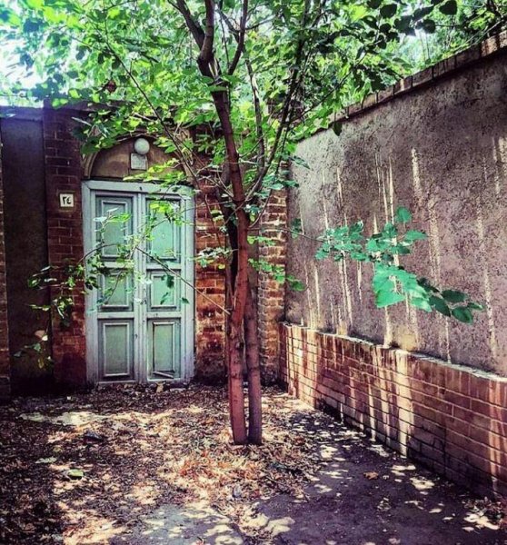  عکس حیاط قدیمی با حوض