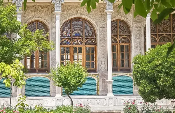  عکس ایوان خانه های قدیمی