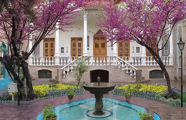  عکس ایوان خانه های قدیمی